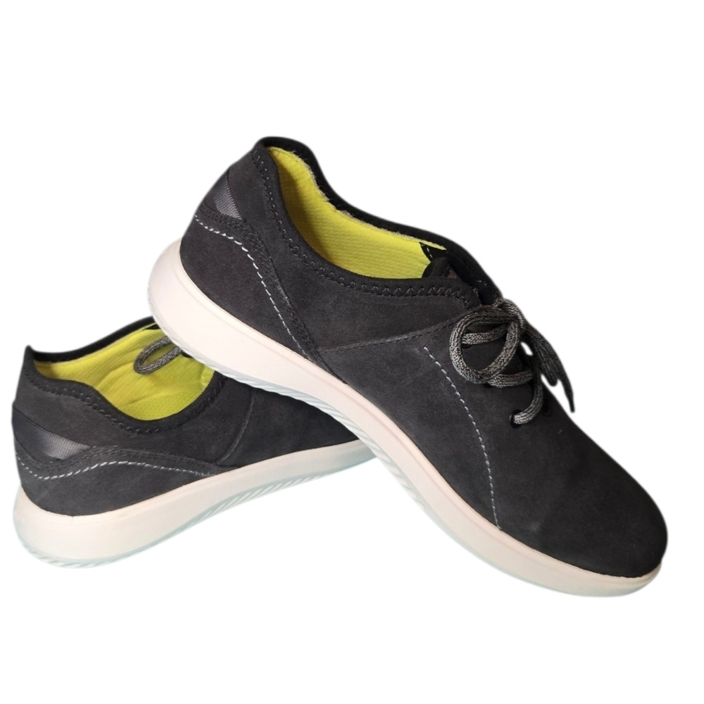 Womens Night Suede Lace-Up Sneakers - Comfortable Everyday Shoes